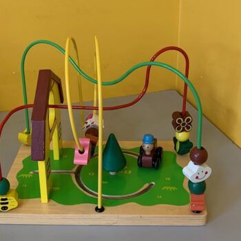 circuit fil ferme bois