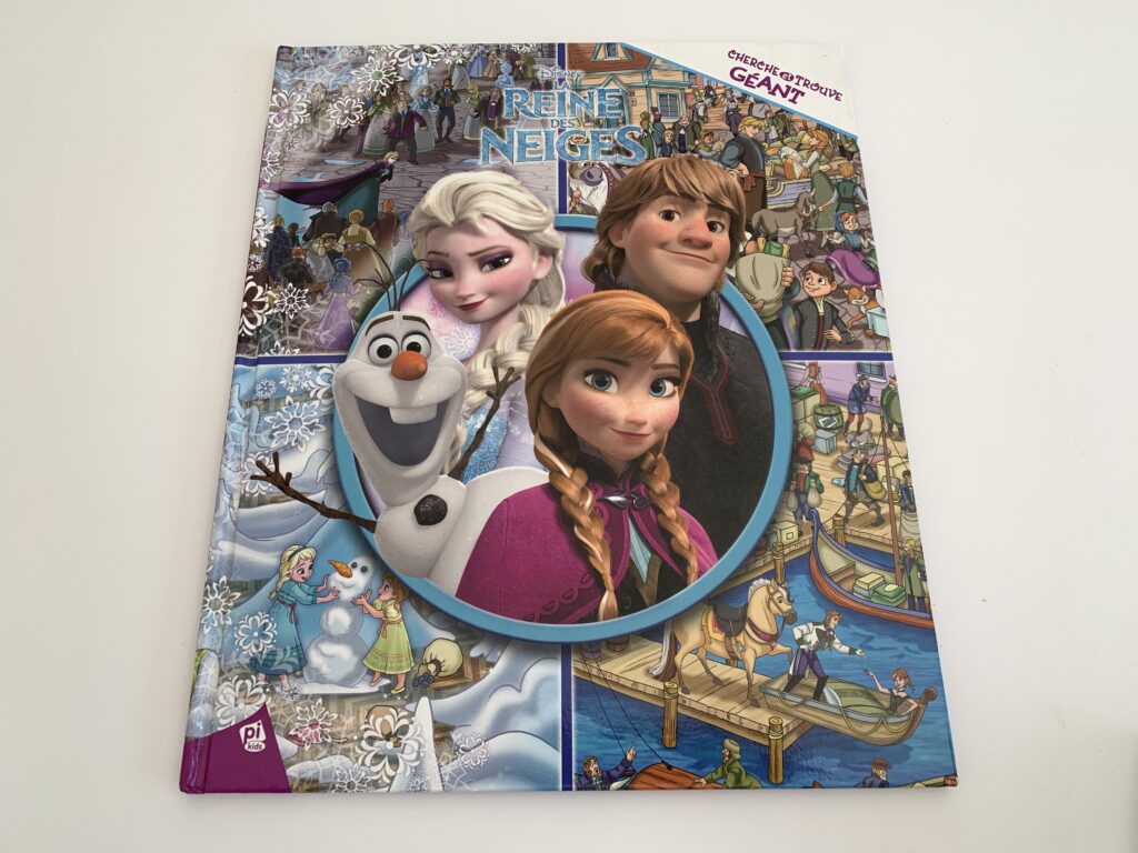 Cherche Et Trouve Reine Des Neiges