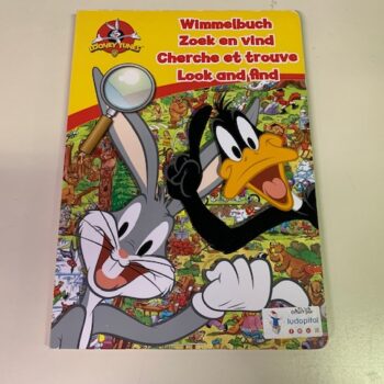 Cherche et trouve geant Looney Tunes Jaune