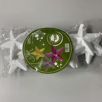 etoiles polystyren x10