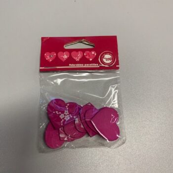 Pacotilles Bois Cœur Rose