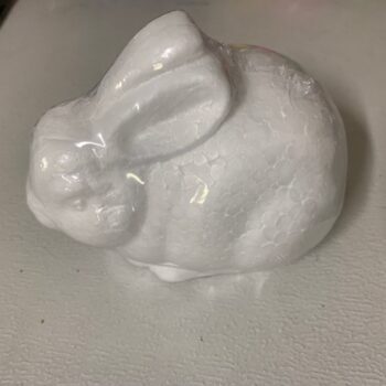Petit lapin polystyrène