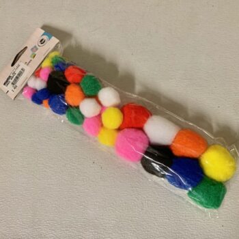 Lot de pompons diam 1,5 / 2 / 2,5