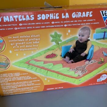 evolu matelas Sophie la girafe