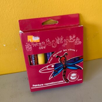 peinture repositionnable vitre