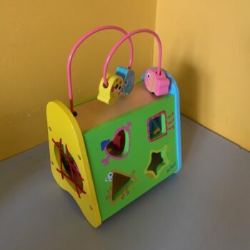 multiactivite bois avec circuit fil