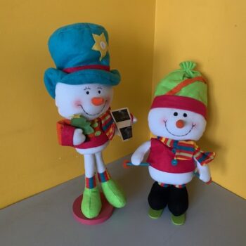 Personnages hiver noel