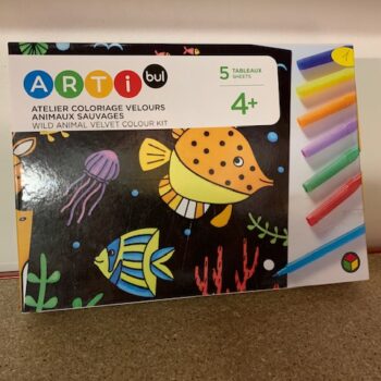 Atelier coloriage velours