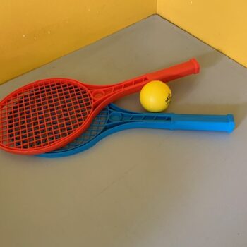 set raquettes balle mousse