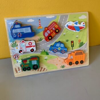 PUZZLE BOIS VOITURE