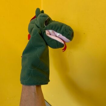 marionnette dinosaure