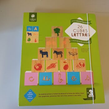 cubes lettres