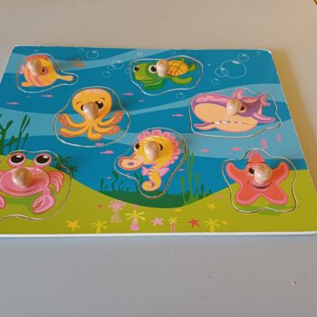 puzzle bois anmaix marins