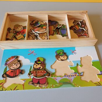puzzle bois creatif