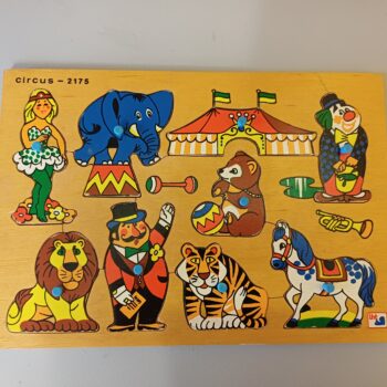 puzzle cirque bois